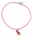 Red Horse Halskette Pony  3 Cm